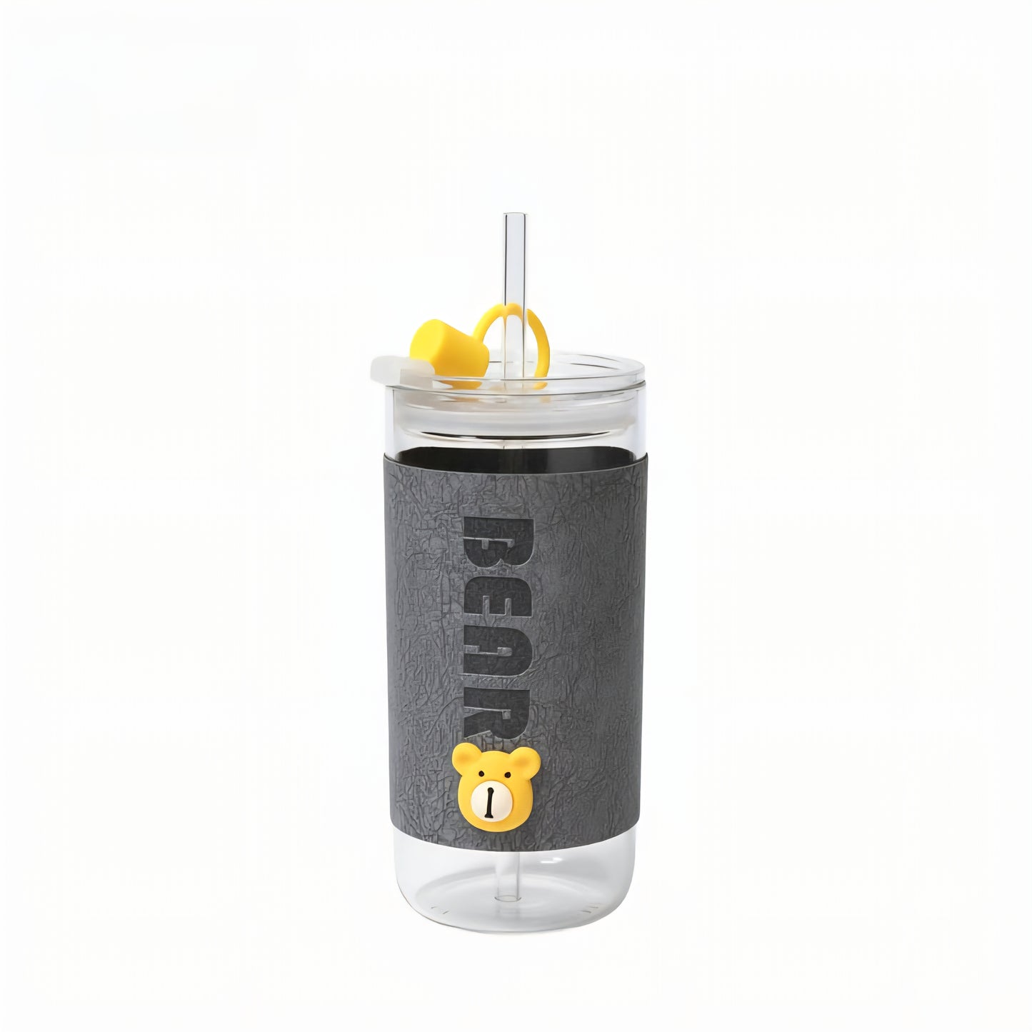 Bear series glass cup| 410ml