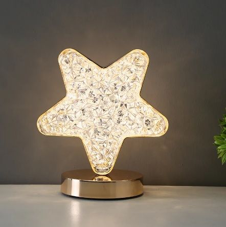 Crystal Star Lamp.