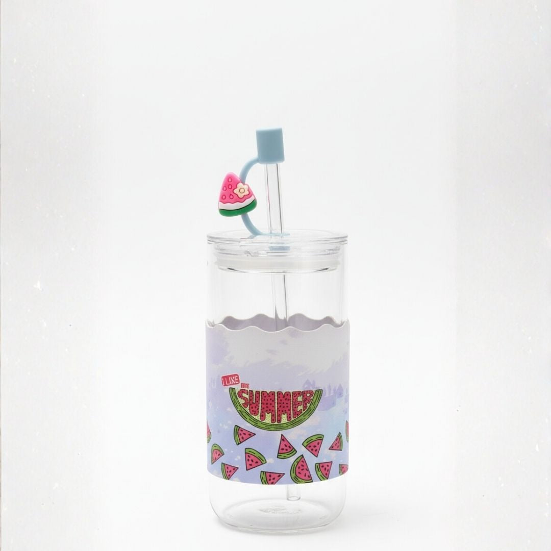 Fruits Addition Glass Sippers| 450ml