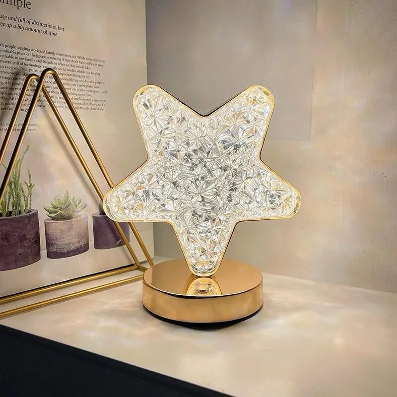 Crystal Star Lamp.