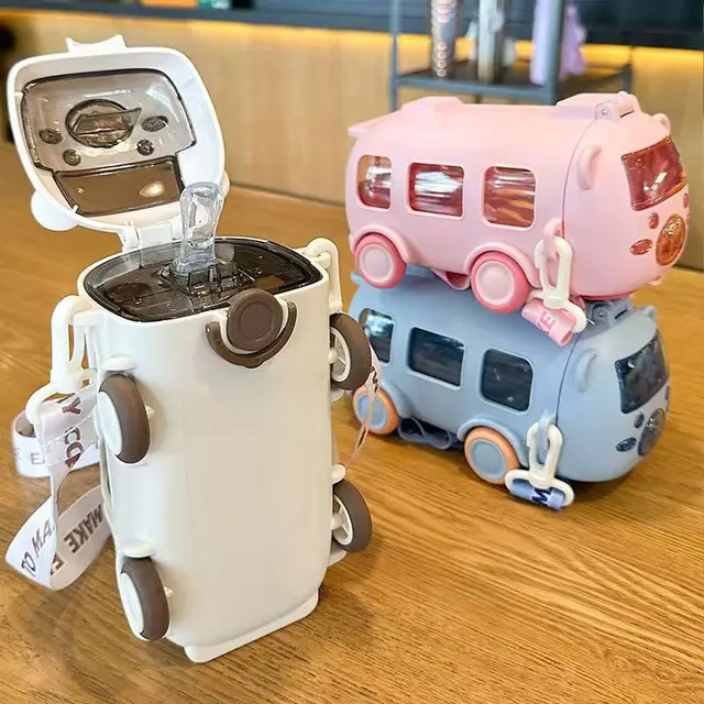 Cute Bus Toy Sipper.