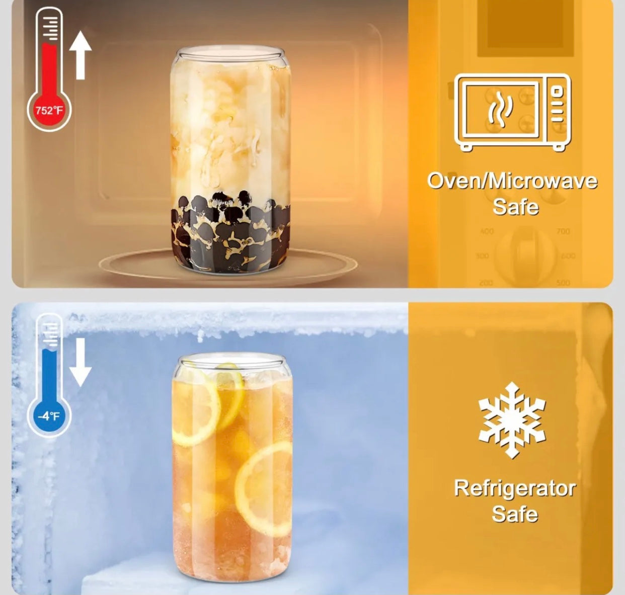 500ml Round-Shaped Glass Sipper