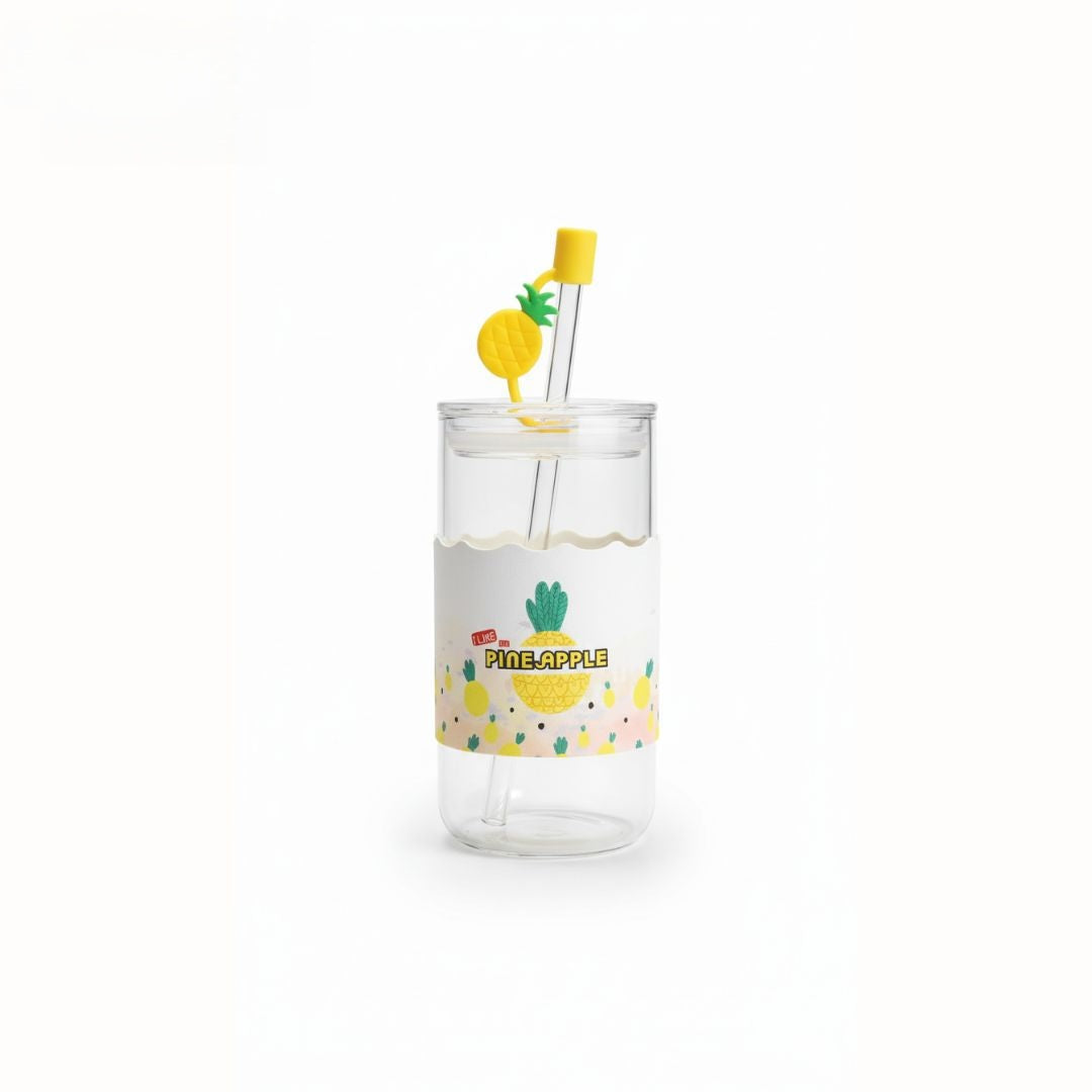 Fruits Addition Glass Sippers| 450ml