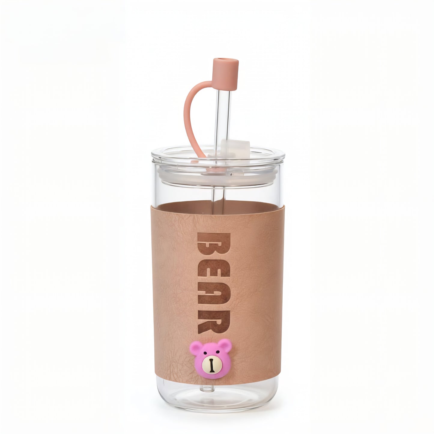 Bear series glass cup| 410ml